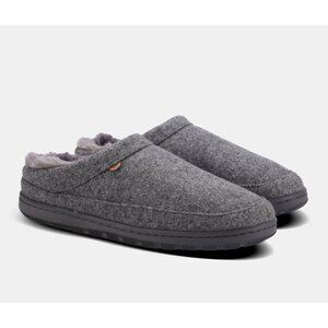 NEW LAMO Men's Wool Julian Clog Slippers in gray 1125 2m1